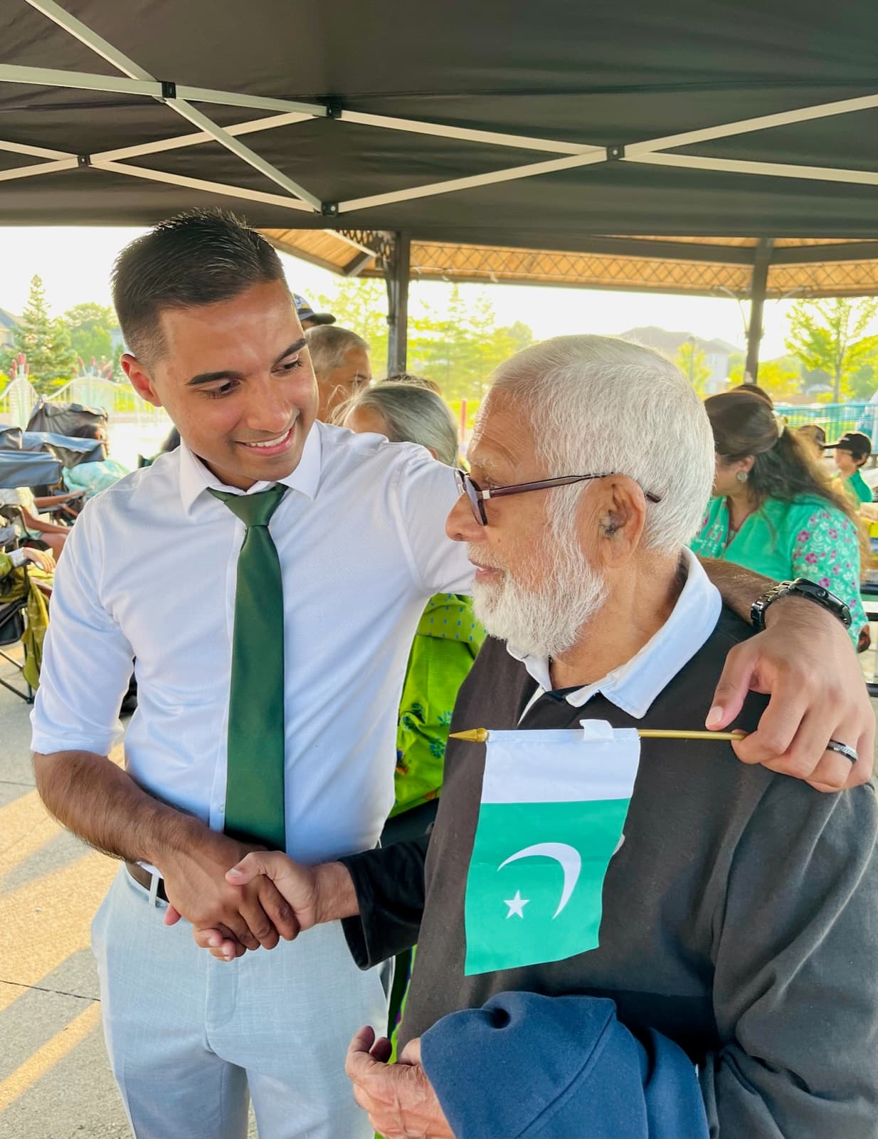 Adil Khalqi serving Ward 3